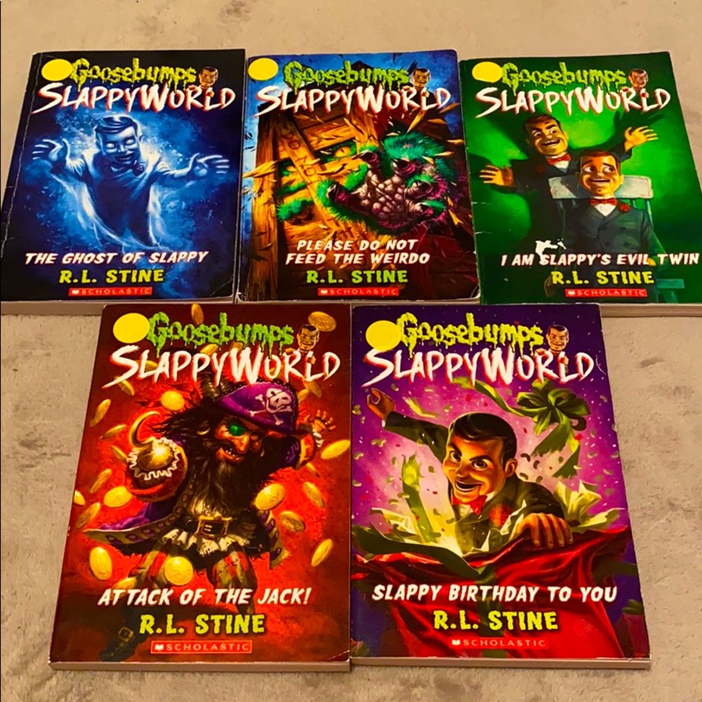 Goosebumps Slappy World Books Lot